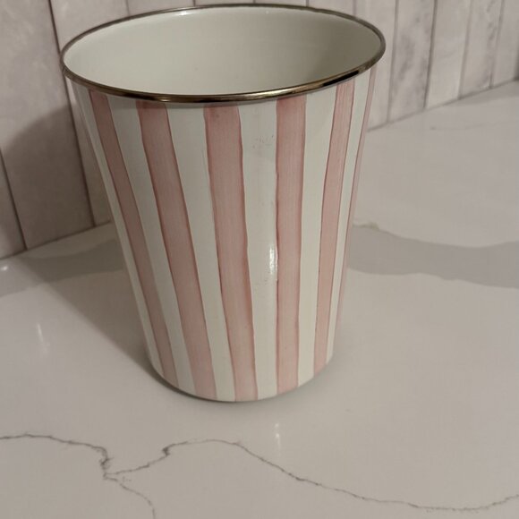 mackinzie-childs rosy pink waste-bin Discontinued pattern - Picture 1 of 5